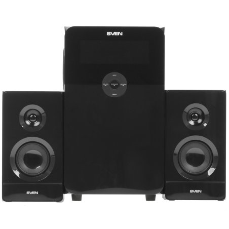 Колонки SVEN SPS-603 черный USB-порт ПК, ноутбука или адаптер 5V DC