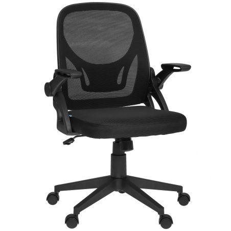 Кресло офисное Defender Office черный, сетка, регулир. подлокот