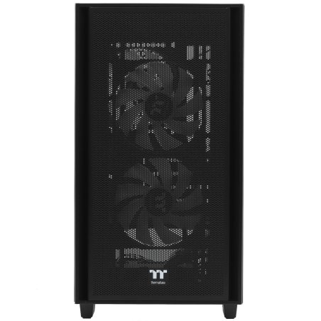 Корпус Thermaltake Versa H16 TG ARGB черный без БП mATX 11x120mm 7x140mm 2xUSB3.0 audio bott PSU