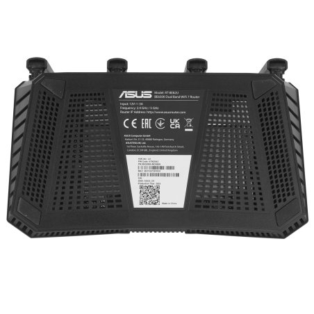 Маршрутизатор ASUS RT-BE82U WiFi 7 4x2.5G USB 5764+688Mbps 5GHz/2.4GHz