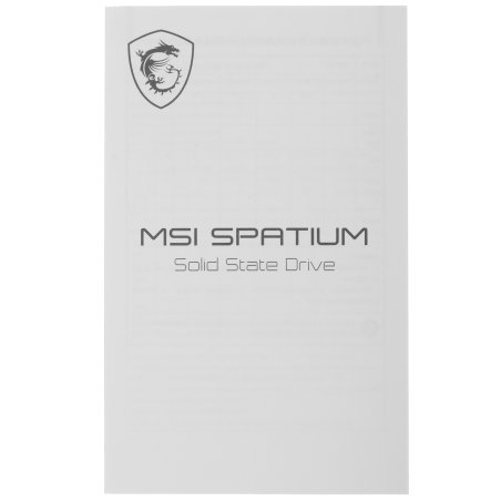 Накопитель SSD MSI PCIE 4.0 NVME M.2 500Gb SPATIUM M450 500Gb V1