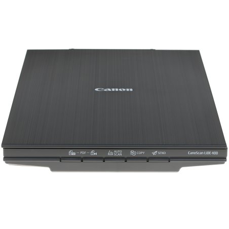 Планшетный сканер Canon CanoScan LiDE 400 (2996C010), (A4, CIS, 4800x4800dpi, ч/б 8 стр/мин,цв. 8 стр/мин, 48bit, 48bit, USB 3.0)