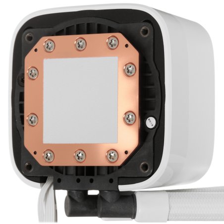 Система жидкостного охлаждения DEEPCOOL LD360 WH белый, 120 мм, алюминий/медь, 2400 об/мин, 38.71 дБ, 3 pin, 300 Вт