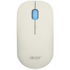 Мышь беспроводная Acer OMR205 белый/голубой, 1200 dpi, радиоканал, USB, кнопки - 3