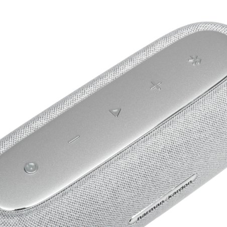 Колонка портативная Harman Kardon Luna Google Assistant, Amazon Alexa серый 40W 1.0 BT/Wi-Fi 4800mAh (HKLUNAGRYEU)