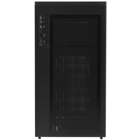Компьютерный корпус ZALMAN P10, MATX, черный, WINDOW, 2x3.5", 3x2.5", 1xUSB TYPE-C, 1xUSB 3.0, REAR 1x120мм ARGb