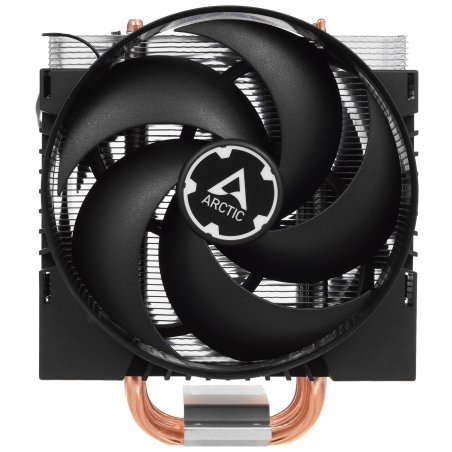 Вентилятор для процессора Arctic Freezer 4U-M Rev. 2 серебристый/черный, 120 мм, алюминий/медь, 2300 об/мин, 40 дБ, 4 pin, 350 Вт, 145 мм