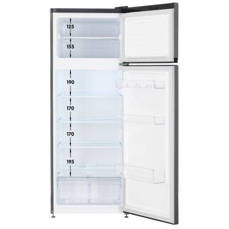 Холодильник Beko B1RDSK240G серый двухкамерный 177/46л морозилка сверху