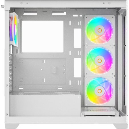 Компьютерный корпус Ocypus Gaммa C50 WH ARGB, MATX, USB 3.0*1+USB 2.0*2, FRONT 3x120мм ARGB, REAR 1x120мм ARGB