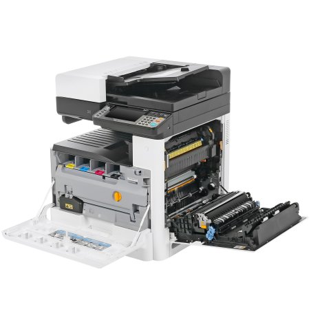 МФУ лазерное Kyocera Ecosys M8130cidn (1102P33NL0), А3, цветной, печ. до 30 стр/мин. (А4) до 15 стр/мин. (А3), скан. до50 стр/мин., 1200 x 1200 dpi (печать) 600x600dpi (скан.), USB, RJ-45, NFC, Air Print, Mopria