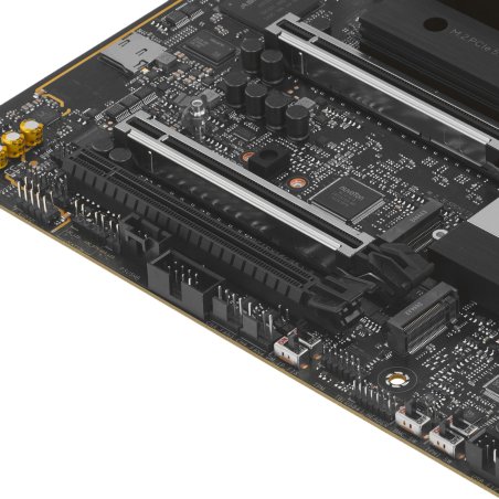 Материнская плата ASUS PRO WS Z890-ACE SE, LGA1851, Intel Z890, 4xDDR5, 4xM.2, 8xSATA, 2xPCIe 5.0 x16, 1xPCIe 4.0 x4, 1xHDMI, 1xThunderbolt 4 (USB-C), 1xVGA, 1x10Gb LAN, 1x2.5Gb LAN, 6xUSB-A 10Gbps, 1xUSB-C 20Gbps, 2x3.5 мм аудио, 7.1, ATX