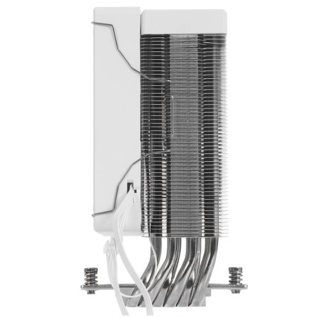 Кулер для процессора JONSBO CR-1400 V2 ARGb (180W, 4-pin PWM, 133мм, Al/Cu, 4x6мм, ARGb, 1x92мм, 38.2CFM, 33.8dBA, 2200RPM, S: 1700/1200/115X, AM4/AM5 белый)
