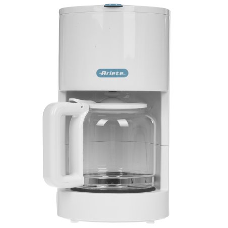 Кофеварка капельная Ariete 00M139401AR0 белый, молотый, 1,2 л., 900 Вт