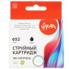 Картридж струйный Sakura F6V25AE (№652 Black) для HP, черный, 18 мл., 480 к.