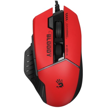 Мышь A4Tech Bloody W95 Max Sports красный/черный оптическая (12000dpi) USB (10but)
