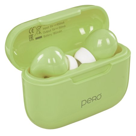 Беспроводные наушники PERO TWS06 COMFORT Yellow