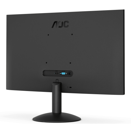 Монитор 23.8" AOC Value Line 24B30HM2 VA 1920x1080, 100 Гц, 4 мс, 16:9, 250 кд/м², HDMI 1.4, VGA, Adaptive-Sync, черный