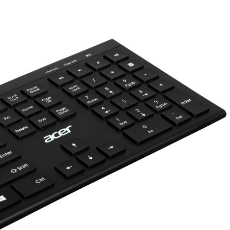 Клавиатура беспроводная Acer OKR300 черный USB (ZL.KBDEE.014)