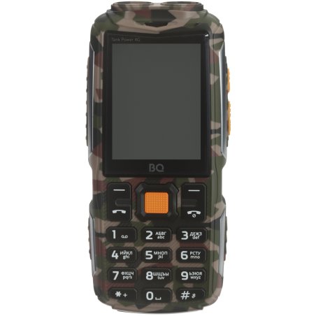 Мобильный телефон BQ 2410L Tank Power 4G черный/метал