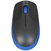 Мышь беспроводная Logitech M190 черный/красный, 1000 dpi, радиоканал, USB, кнопки - 3