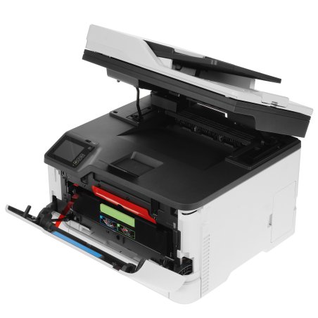 МФУ лазерное Ricoh Aficio M C2000 (418968), A3, цветной, печ. до 20 стр/мин., скан. до 17 стр/мин., 1200 x 1200 dpi (печать) 600x600dpi (скан.), USB, Ethernet (без тонера, запуск АСЦ)