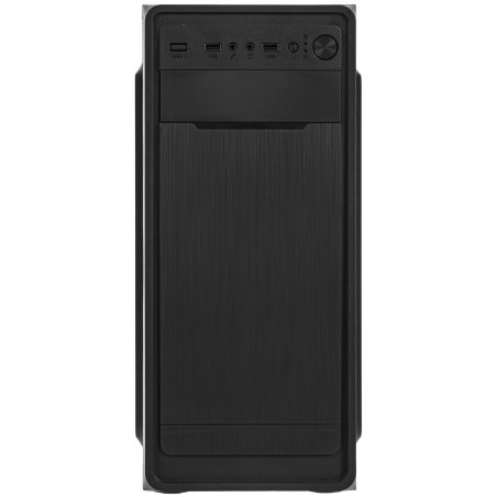 Компьютерный корпус Miditower ExeGate XP-332 Black, ATX, (без БП), 2*USB, Audio