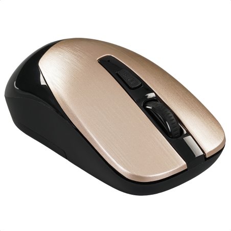 Мышь беспроводная Defender Wave MM-995 бронзовый, 1600 dpi, радиоканал, USB, кнопки - 4