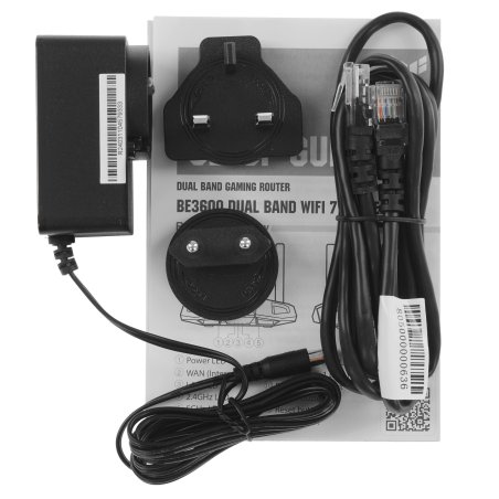 Роутер беспроводной Asus TUF-BE3600 BE3600 100/1000/2500BASE-T черный