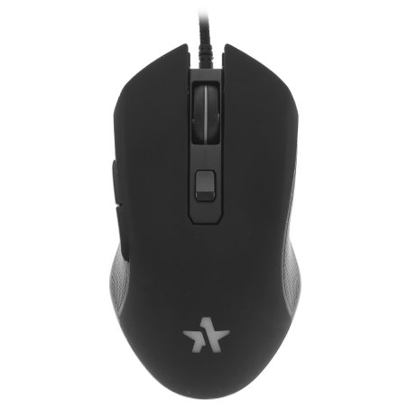 Мышь проводная Гарнизон GM-780G черный, 2400 dpi, USB, кнопки - 6