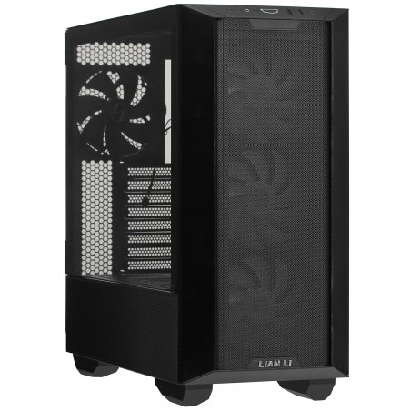 Компьютерный корпус Lian-Li Lancool III RGB черный без БП ATX 10x120мм 3x140мм 2xUSB 3.0 audio bott PSU
