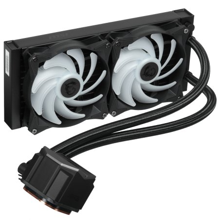 Жидкостная система охлаждения MSI MAG CORELIQUID E240 2x ARGb Fan, Color Box, LGA1700