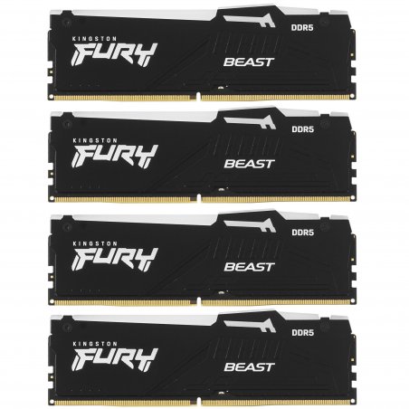 Оперативная память Kingston DDR5 DIMM FURY Beast Black EXPO RGb 16Gb, 6800Mhz, KF568C34BBEA-16 CL34, с радиатором Kingston