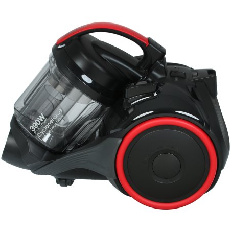 Пылесос Samsung VC15K4116VR/EV красный/черный, 390/1500 Вт, уборка сухая, пылесборник контейнер 1.3 л