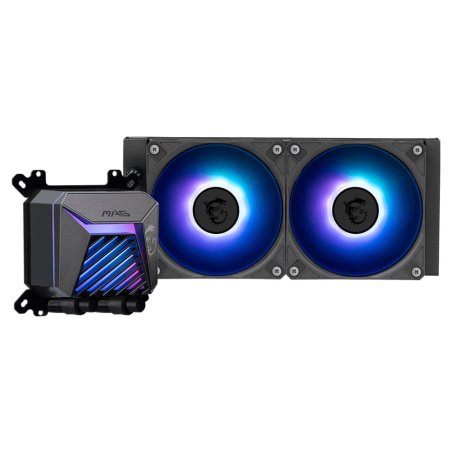 Жидкостная система охлаждения MSI MAG CORELIQUID A15 240 черный 120мм алюминий+медь 2050rpm 28.7db 4-pin