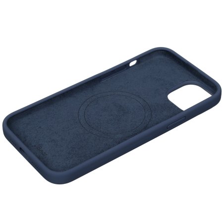 Чехол (клип-кейс) uBear для Apple iPhone 15 Plus Touch Mag Case with MagSafe темно-синий (CS271DB67TH-I23M)