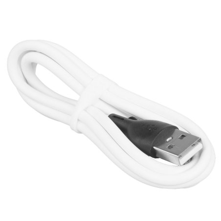 Кабель PERFEO USB A вилка - Micro USB вилка, 2.4A, белый, силикон, длина 1 м, SILICON (U4026)