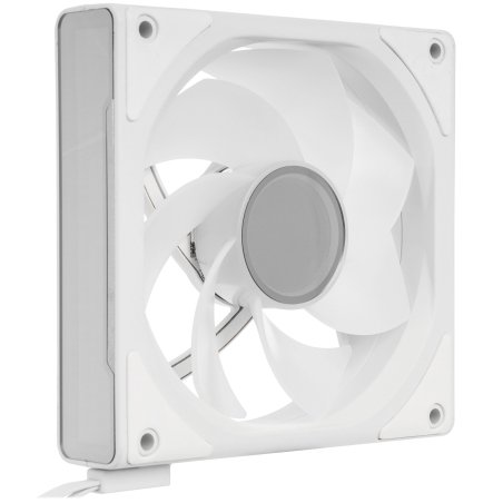 Вентилятор для корпуса JONSBO ZK-120WR Reverse (123x120x28мм, 4-pin PWM, ARGb, 47.71CFM, 30.7dBA, 1800RPM, белый, 3pcs)