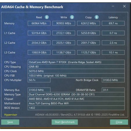 Процессор AMD Ryzen 7 9700X Soc-AM5 3.8GHz OEM