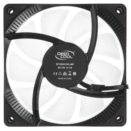 Вентилятор для корпуса DEEPCOOL RF120B черный, 120 мм, 1300 об/мин, 21.9 дБ, 3 pin