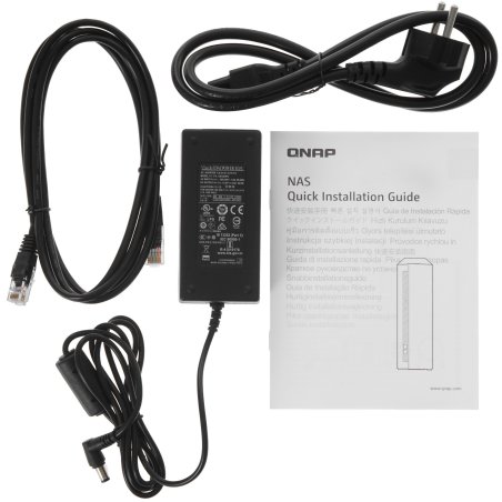 Сетевое хранилище SMB QNAP TS-133 NAS 1 HDD tray. ARM 4-core Cortex-A55 1.8GHz, ram 2 Gb (max), 1x1GbE, 1xUSB 2.0 port,1xUSB 3.2 Gen 1