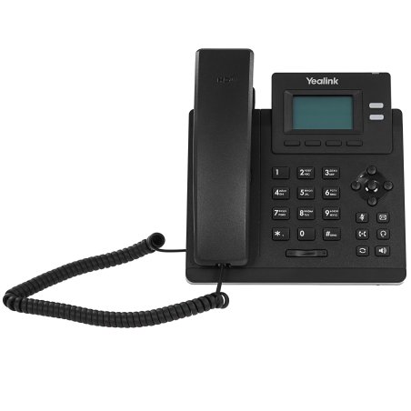 Настольный IP-телефон YEALINK SIP-T31W, 2 аккаунта, дисплей 2.3", Wi-Fi, PoE, БП шт