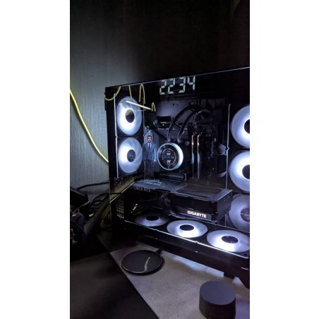 Система жидкостного охлаждения Lian-Li HydroShift II LCD-C 360CL ARGB Soc-AM5/AM4/1700/1851 белый 4-pin 31dB Al+Cu LCD Ret (G89.GHS2LCD36RW.R0)