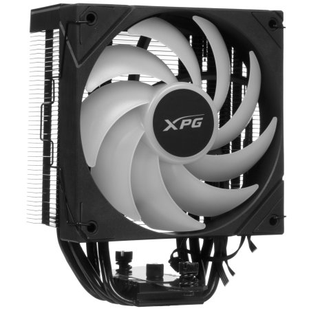Кулер для процессора ADATA XPG MAESTRO PLUS 42SA черный, 120 мм, алюминий/медь, 800-1800 об/мин, 21.19 дБ, 4 pin PWM, ARGB, 220 Вт, высота 156 мм, ЖК-дисплей