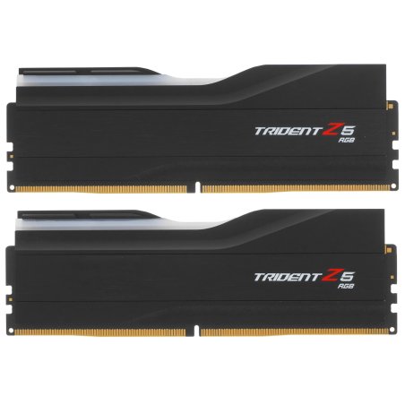 Оперативная память DDR5 G.SKILL TRIDENT Z5 RGb 32Gb (2x16Gb) 6000MHz CL30 (30-40-40-96) 1.35V / F5-6000J3040F16GX2-TZ5RK / Black