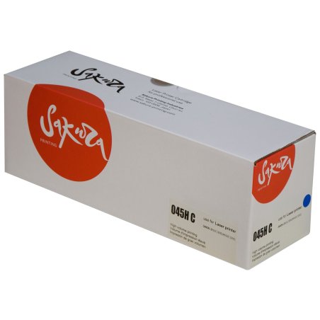 Картридж лазерный Sakura CRG045HC для Canon i-SENSYS LBP-610C, MF-630C, синий, 2 200к.
