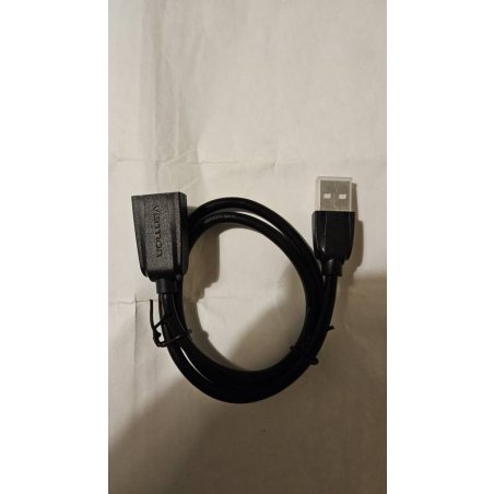 Кабель Vention USB 2.0 AM/BM - 3 м. черный VAS-A16-B300