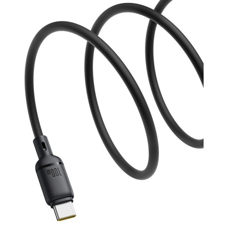Baseus Silky Series Fast Charging Cable Type-C to Type-C 100W 1m Cluster Black P10377704113-00
