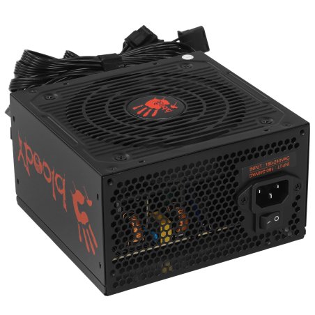 Блок питания Bloody BD-PS650B, 650Вт, 80 PLUS Bronze, 120мм, черный