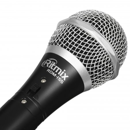 Микрофон Ritmix RDM-155 черный