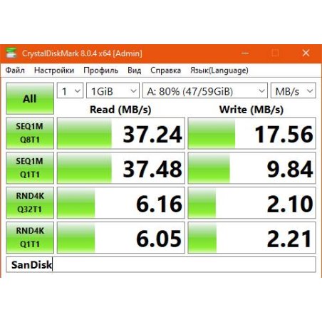 Флешка USB Sandisk 32Gb Cruzer Glide SDCZ60-032G-B35 USB 2.0 черный